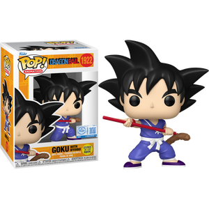 Prolectables - Dragon Ball - Goku with Nyoibou Glow Pop! Vinyl