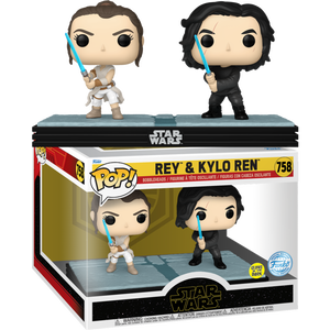 Prolectables - Star Wars - Rey & Kylo Ren Glow Pop! Moment