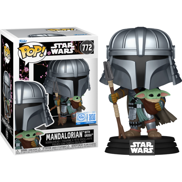 Prolectables - Star Wars: Impressions - Mandalorian with Grogu Pop! Vinyl