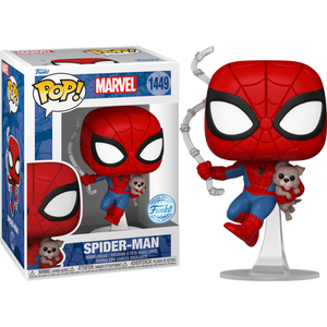 Prolectables - Marvel Comics - Spiderman with "Sandwich the Dog" Exclusive Pop! Vinyl