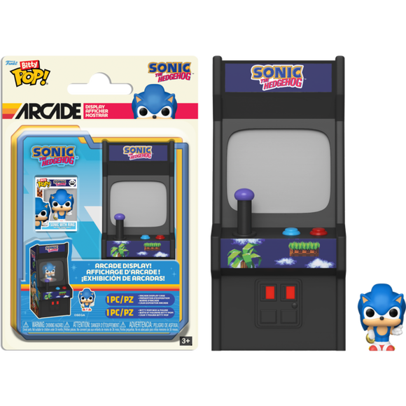 Prolectables - Sonic the Hedgehog - Sonic with Ring Bitty Pop! Arcade