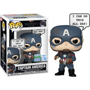 Prolectables - Pop! Sayings - Captain America 'I Can Do This All Day' Convention Exclusive Pop! Vinyl