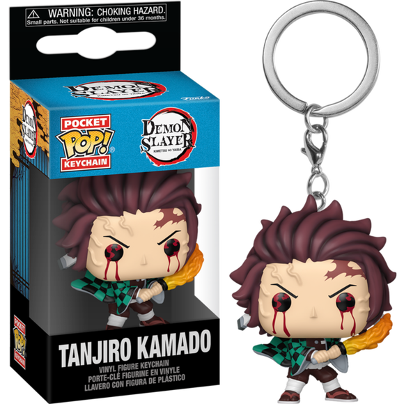 Prolectables - Demon Slayer - Tanjiro Kamado (Sun Breathing) Pop! Keychain