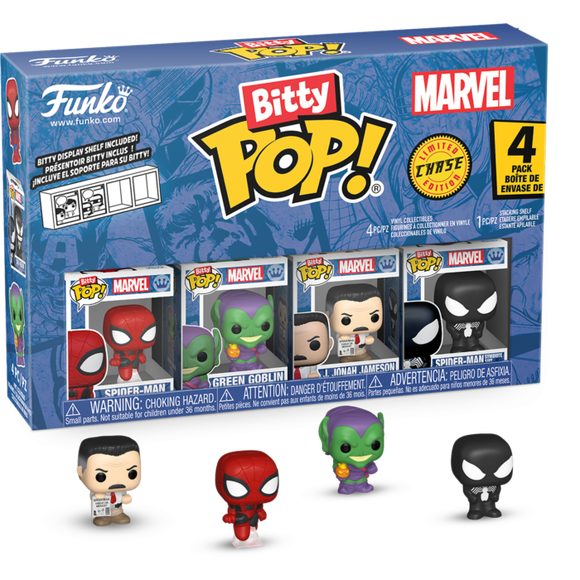 Prolectables - Spider-Man - Spider-Man Bitty Pop! 4-Pack