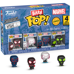 Prolectables - Spider-Man - Miles Morales Bitty Pop! 4-Pack