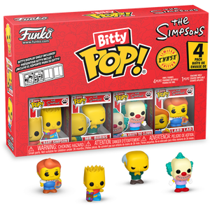 Prolectables - Simpsons - Bart Bitty Pop! 4-Pack