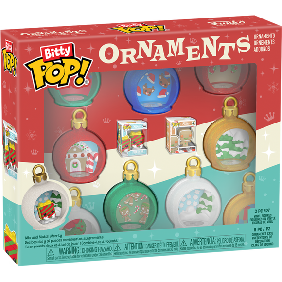 Prolectables - Bitty Pop! - Bitty Pop! Ornament 9-Pack