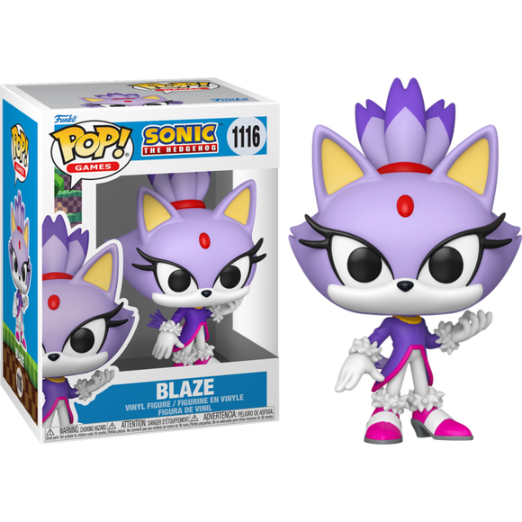 Prolectables - Sonic - Blaze the Cat Pop! Vinyl