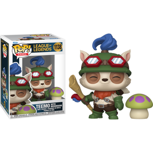 Prolectables - League of Legends - Teemo with Mushroom Pop! Vinyl