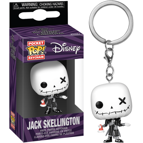 Prolectables - The Nightmare Before Christmas - Jack Patchwork Pop! Keychain