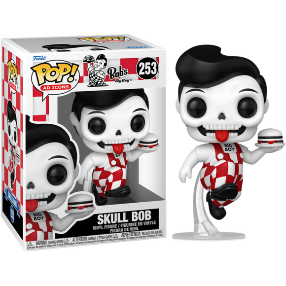 Prolectables - Ad Icons: Bob's Big Boy - Skull Bob Pop! Vinyl