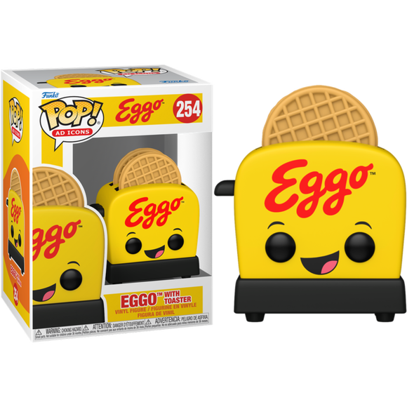 Prolectables - Ad Icons: Kelloggs - Eggo with Toaster Pop! Vinyl