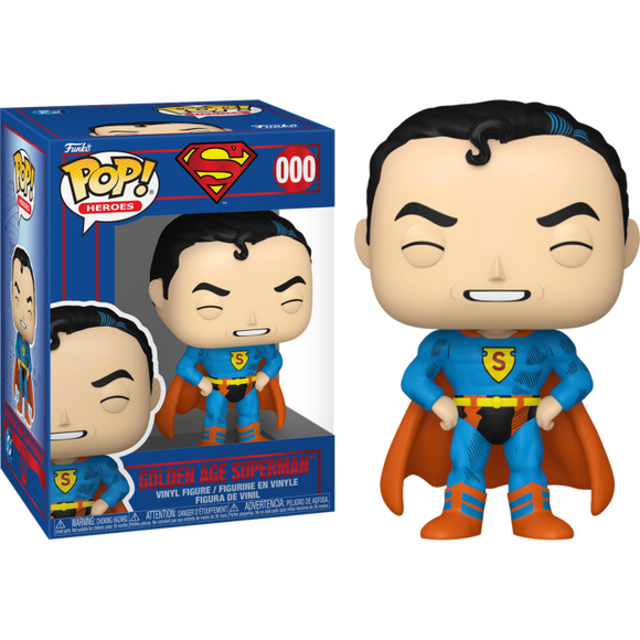 Prolectables - DC Comics: Shield Through the Ages - Golden Age Superman Pop! Vinyl
