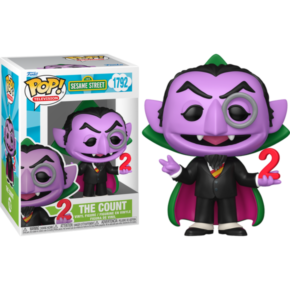 Prolectables - Sesame Street - The Count Pop! Vinyl
