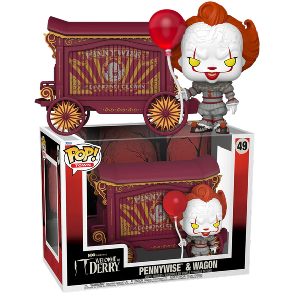 Prolectables - Welcome to Derry - Pennywise & Wagon Pop! Town