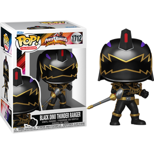 Prolectables - Power Rangers: Dino Fury - Black Dino Ranger Pop! Vinyl