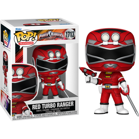 Prolectables - Power Rangers: Turbo - Red Ranger Pop! Vinyl