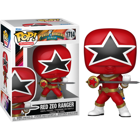 Prolectables - Power Rangers : Zeo - Red Ranger Pop! Vinyl