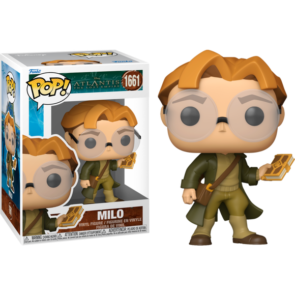 Prolectables - Atlantis: The Lost Empire - Milo Pop! Vinyl