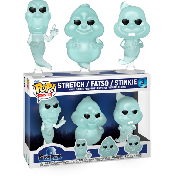 Prolectables - Casper: 30th Anniversary - Ghostly Trio Pop! Vinyl 3-Pack