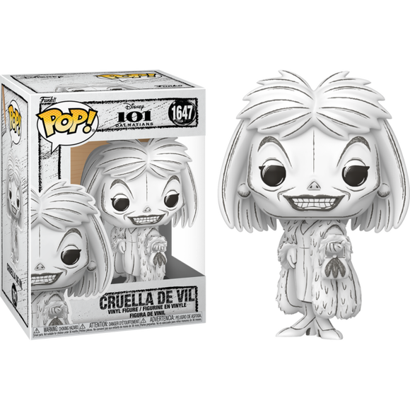 Prolectables - Disney: Sketched - Cruella De Vil Pop! Vinyl