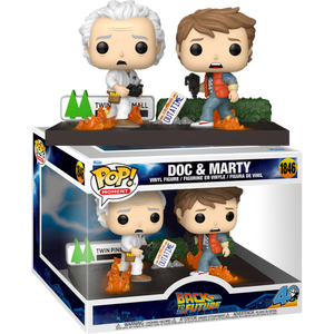 Prolectables - Back to the Future - Doc & Marty Pop! Vinyl Moment