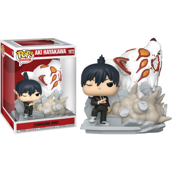 Prolectables - Chainsaw Man - Aki with Fox Devil Pop! Vinyl Moment