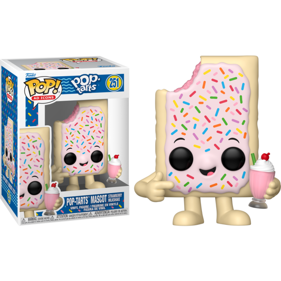 Prolectables - Ad Icons: Kelloggs - Pop Tart Strawberry Milkshake Pop! Vinyl