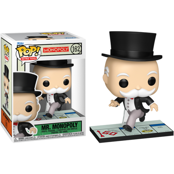Prolectables - Monopoly - Mr. Monopoly (Pass Go) Pop! Vinyl