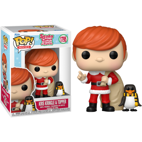 Prolectables - Santa Claus is Comin' to Town - Kris with Topper Pop! Vinyl