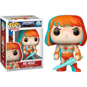 Prolectables - Masters of The Universe - He-Man (Retro Neon Deco) Pop! Vinyl