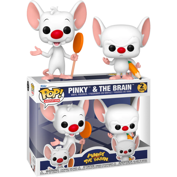 Prolectables - Animaniacs - Pinky & The Brain Pop! 2-Pack