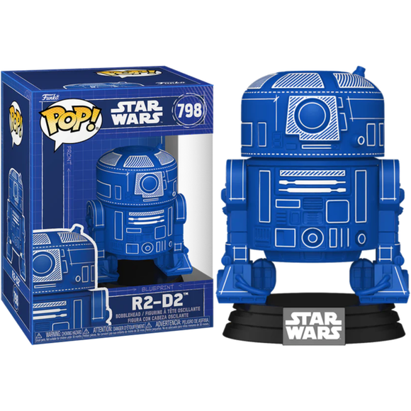 Prolectables - Star Wars - R2-D2 (Blueprint) Pop! Vinyl
