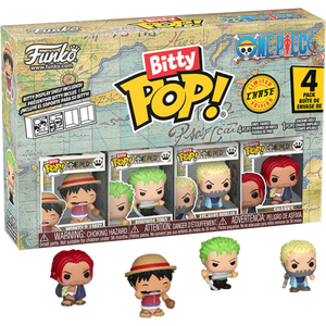 Prolectables - One Piece - Luffy Bitty Pop! 4-Pack