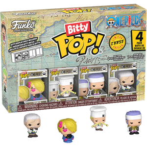 Prolectables - One Piece - Sanji Bitty Pop! 4-Pack