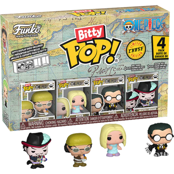 Prolectables - One Piece - Usopp Bitty Pop! 4-Pack