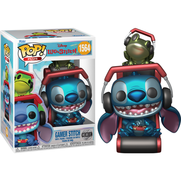 Prolectables - Lilo & Stitch - Gamer Stitch (Metallic) Pop! Vinyl