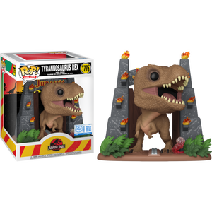 Prolectables - Jurassic Park - Tyrannosaurus Rex (with Gates) Pop! Deluxe