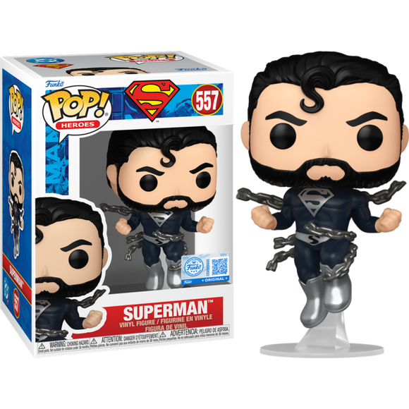 Prolectables - DC Comics - Superman (Black Suit) Pop! Vinyl