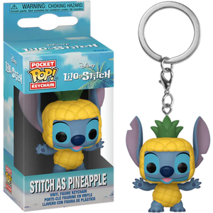Prolectables - Lilo & Stitch - Stitch as Pineapple Pop! Keychain
