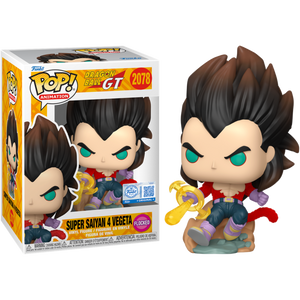 Prolectables - Dragon Ball: GT - Super Saiyan 4 Vegeta Flocked Pop! Vinyl