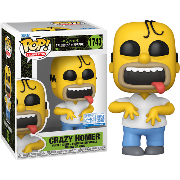 Prolectables - The Simpsons: Treehouse of Horror - Crazy Homer Pop! Vinyl