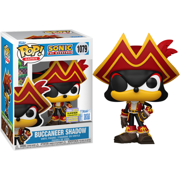 Prolectables - Sonic - Buccaneer Shadow SDCC 2025 Exclusive Pop! Vinyl