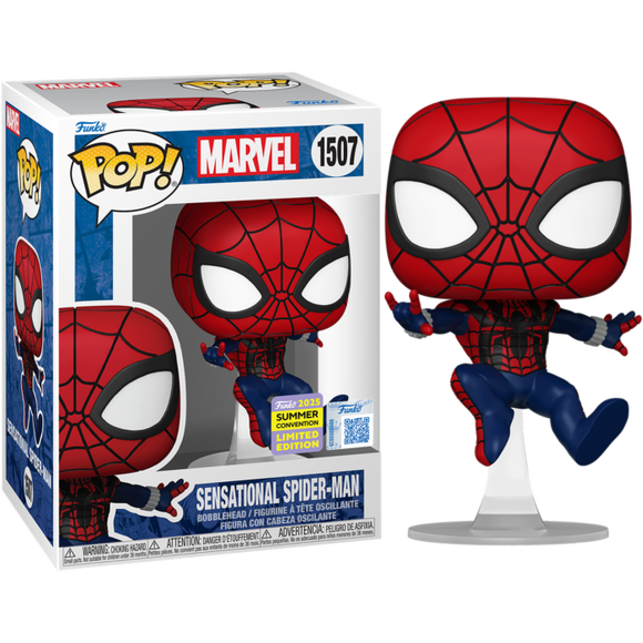 Prolectables - Marvel Comics - Sensational SpiderMan SDCC 2025 Exclusive Pop! Vinyl