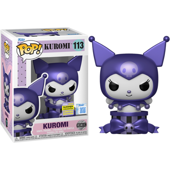 Prolectables - Hello Kitty - Kuromi Purple Metallic SDCC 2025 Exclusive Pop! Vinyl