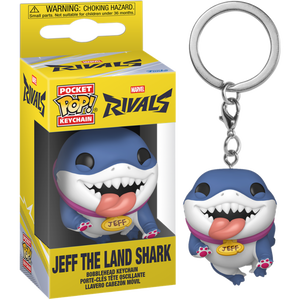 Prolectables - Marvel Rivals - Jeff the Land Shark Pop! Keychain
