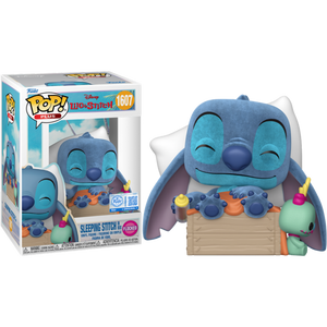 Prolectables - Lilo & Stitch - Sleeping Stitch in Box Flocked Pop! Plus