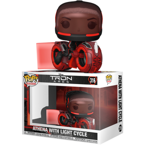 Prolectables - TRON: Ares - Athena with Light Cycle Pop! Ride