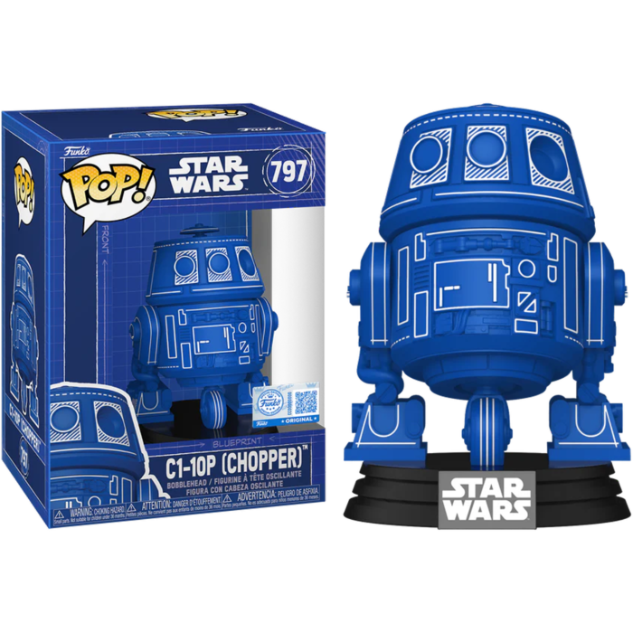 Star Wars - Chopper (Blueprint) Pop! Vinyl – Prolectables