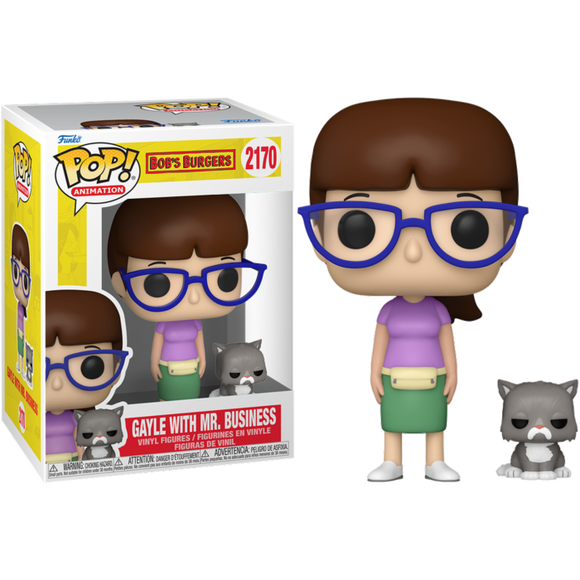 Prolectables - Bob's Burgers - Gayle with Mr.Bus Pop! Vinyl